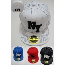 Wholesale Bulk Fitted NY Hat [Stitching]