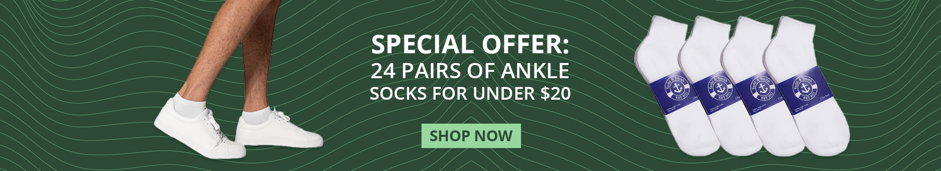 Wholesale Yacht and Smith Ankle Socks