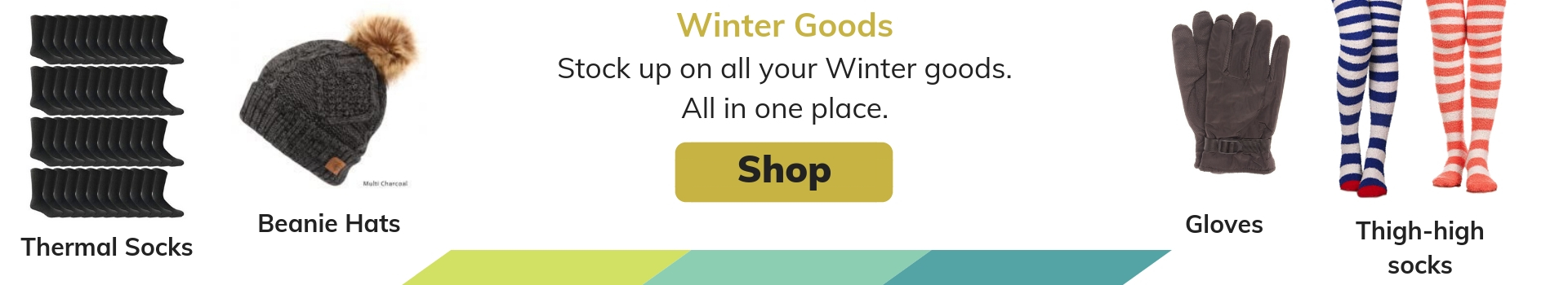 Wholesale Winter Hats, Bulk Winter Gloves, and Bulk thermal socks