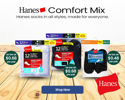 ATT Hanes Socks August 20251