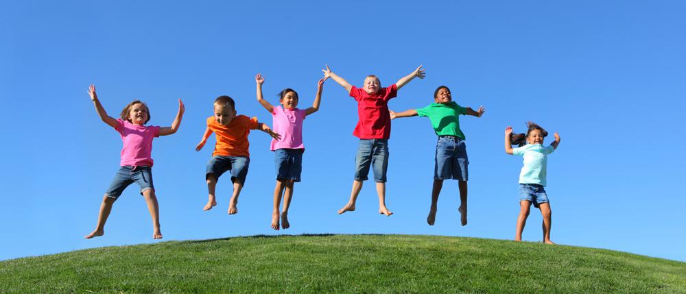 children outdoors