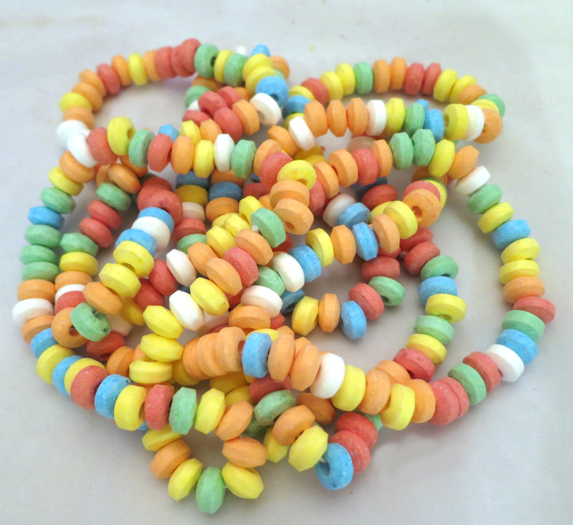 necklaces made from candy