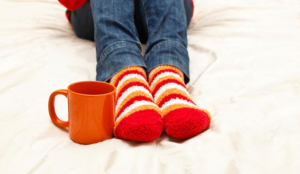 fuzzy socks