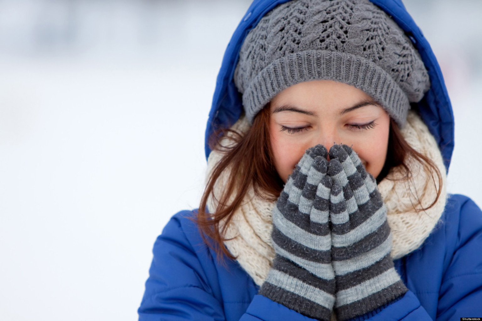 warming up in winter