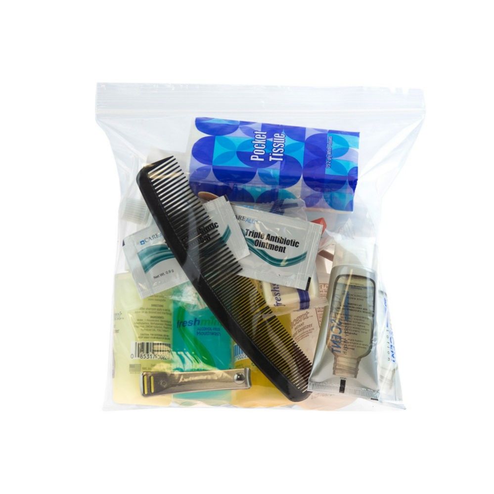 24 Units of 24 Piece Hygiene & Toiletry Kit For Men, Women, Travel