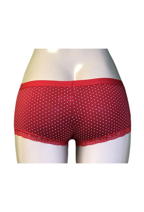 48 Units of Rose Lady's Cotton Boyshort Womens Panties & Underwear