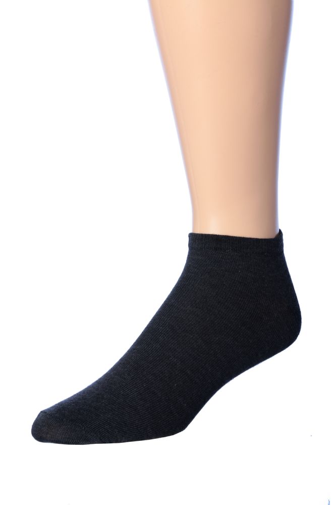 60 Units of Mens Low Cut Cotton Sport Ankle Socks Size 1013 Solid