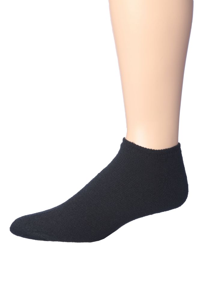180 Units of Mens Low Cut Cotton Sport Ankle Socks Size 1013 Solid
