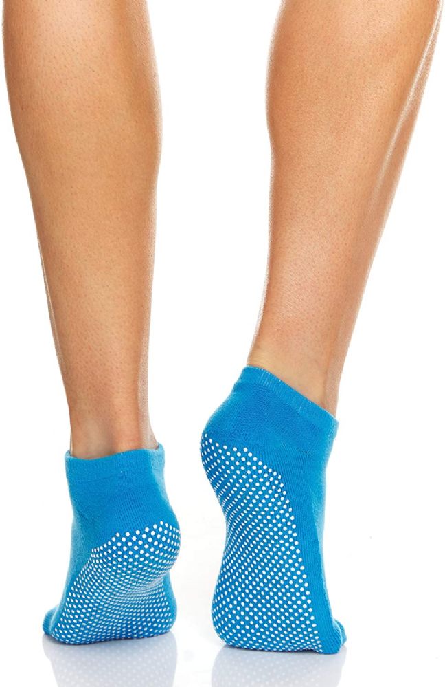 12 Units of Yacht & Smith Assorted Colors Rubber Grip Bottom Yoga