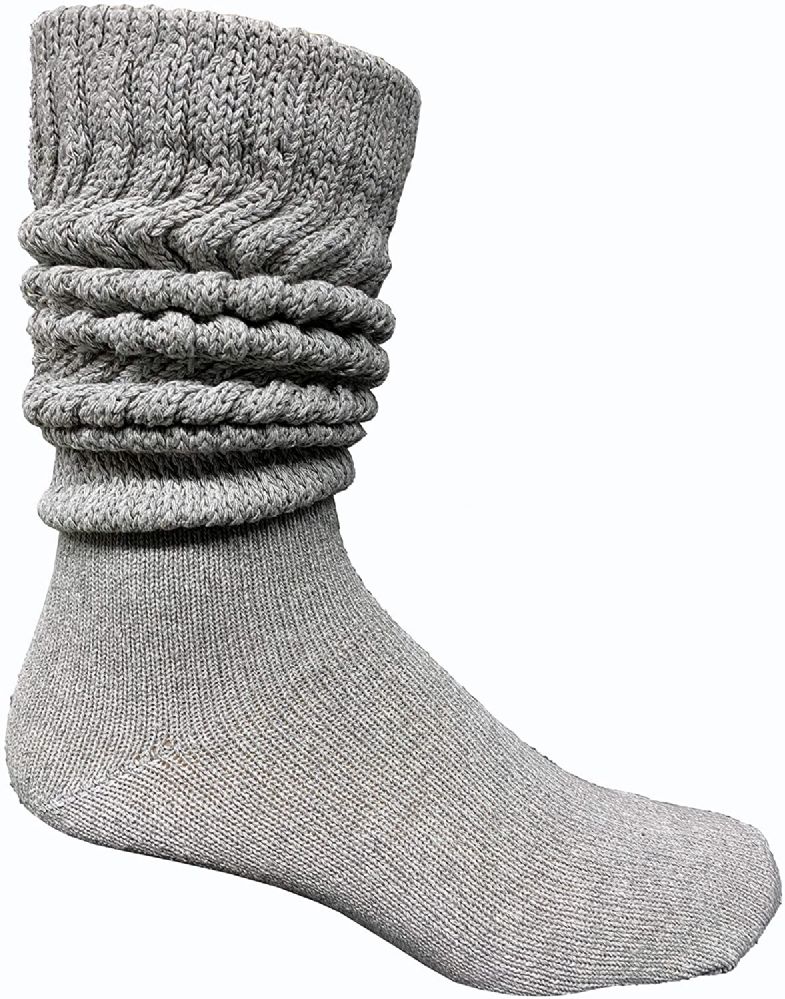 12 Units of Yacht & Smith Men's Cotton Extra Heavy Slouch Socks, Boot