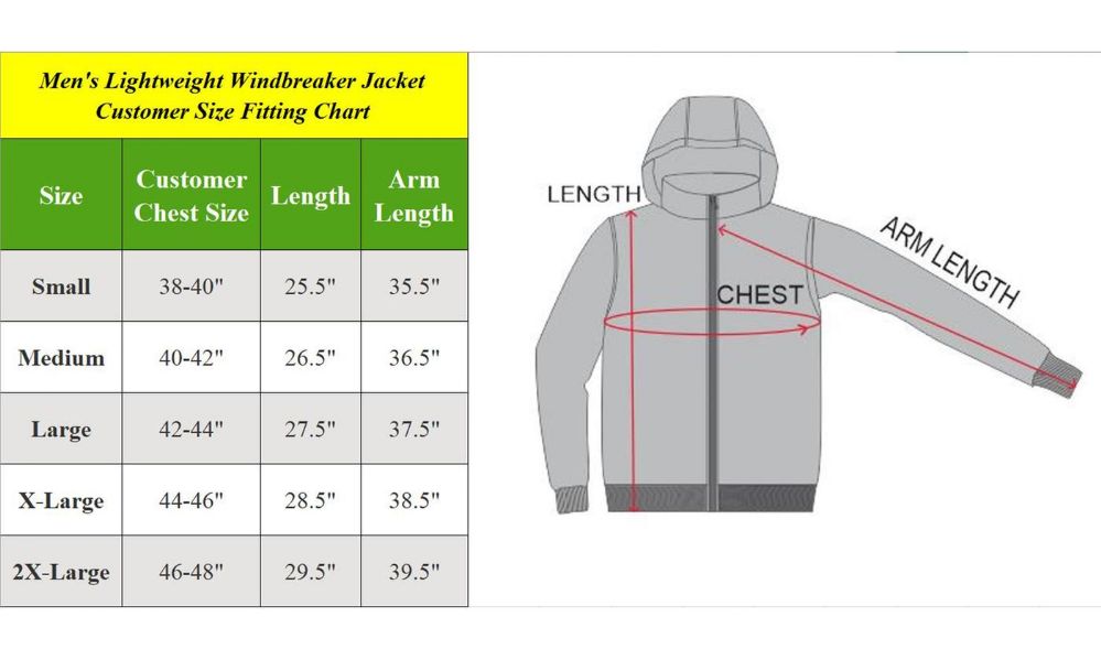 12 Units of Men's FleecE-Lined Water Proof Hooded Windbreaker Jacket ...