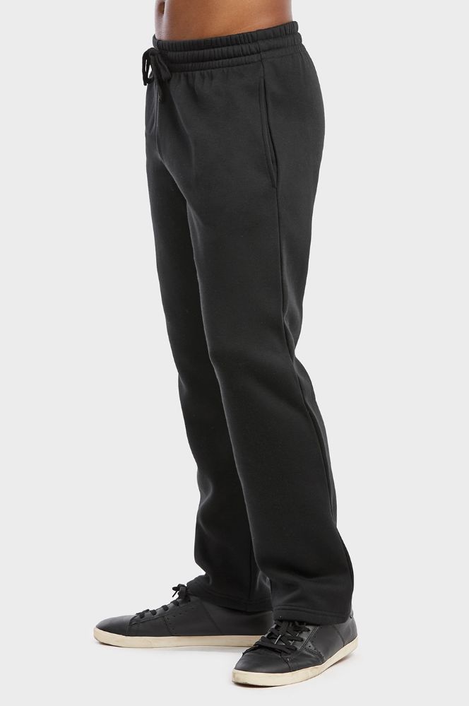 36 Units of Men's Lightweight Fleece Sweatpants In Black Size xl - Mens ...
