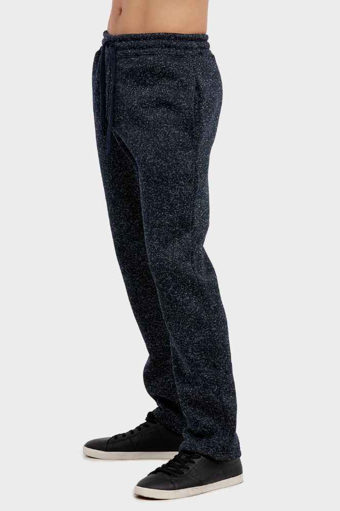 24 Units of Men's Medium Weight Fleece SpacE-Dye Sweatpants Size M ...