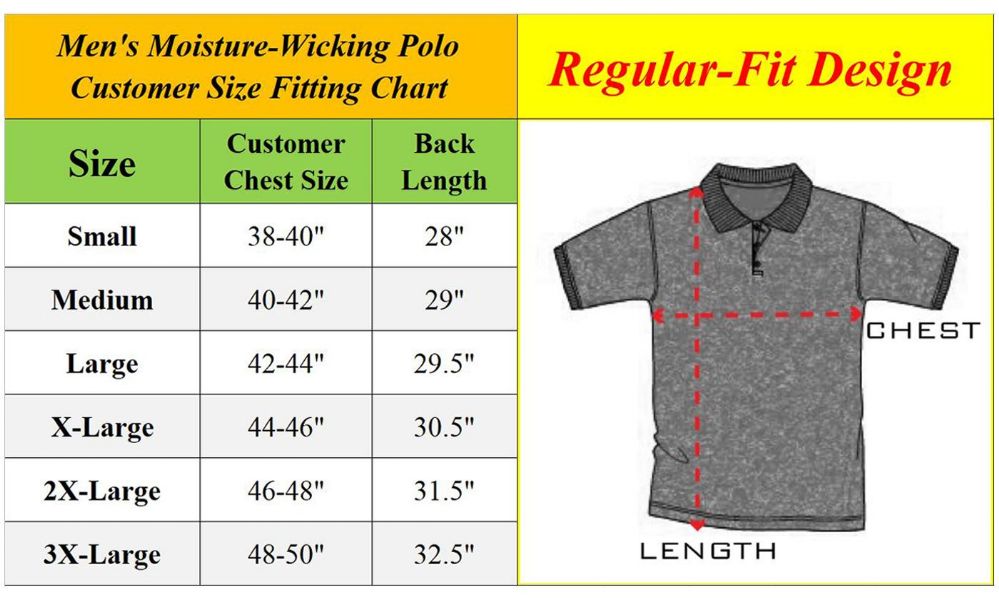 24 Units of MoisturEWicking Tagless Polo Shirt Red Size Large Mens