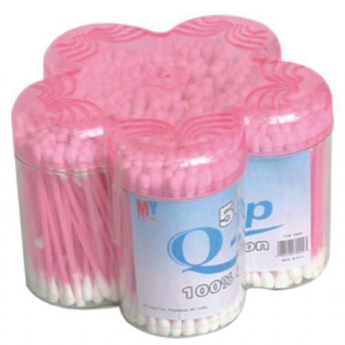 120 Units of Cotton Swab Plastic Container 500CT at