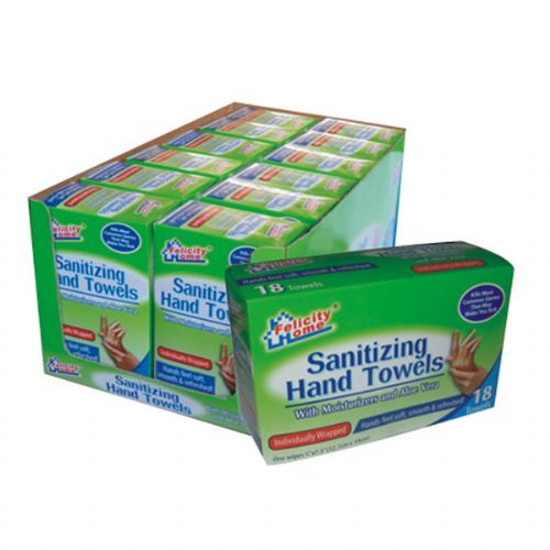 120 Units of Hand Sanitizing Towel 18 CT at