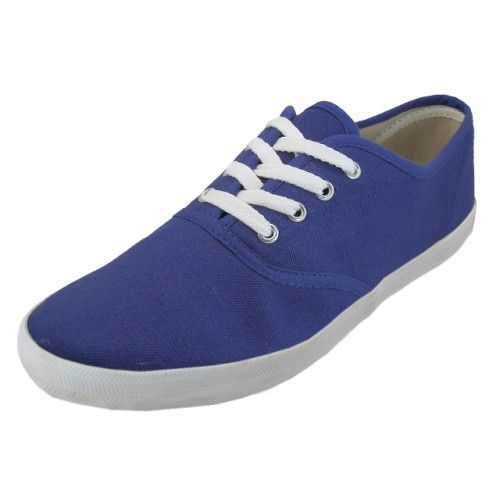blue canvas sneakers mens