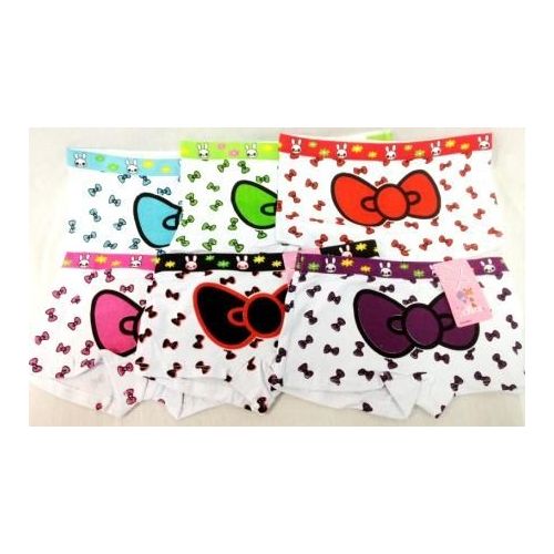72 Units of Girl's Hello Kitty Bow Under Pants Panties Shorts Girls Underwear and Pajamas at
