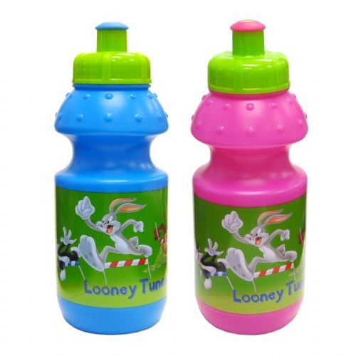 48 Units of Looney Tunes Water Bottle 12oz Baby Utensils at