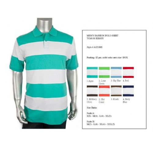 Mens Polo Shirt Size Chart