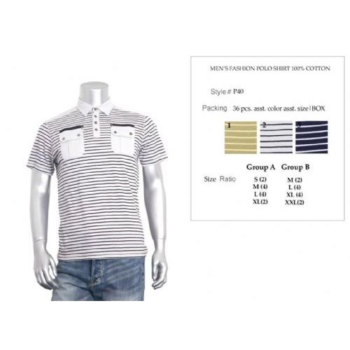mens polo shirt size chart
