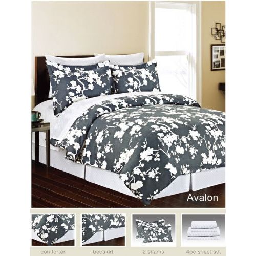 4 Units Of Manhattan Lights 8 Piece Bed N Bag Cal King Size