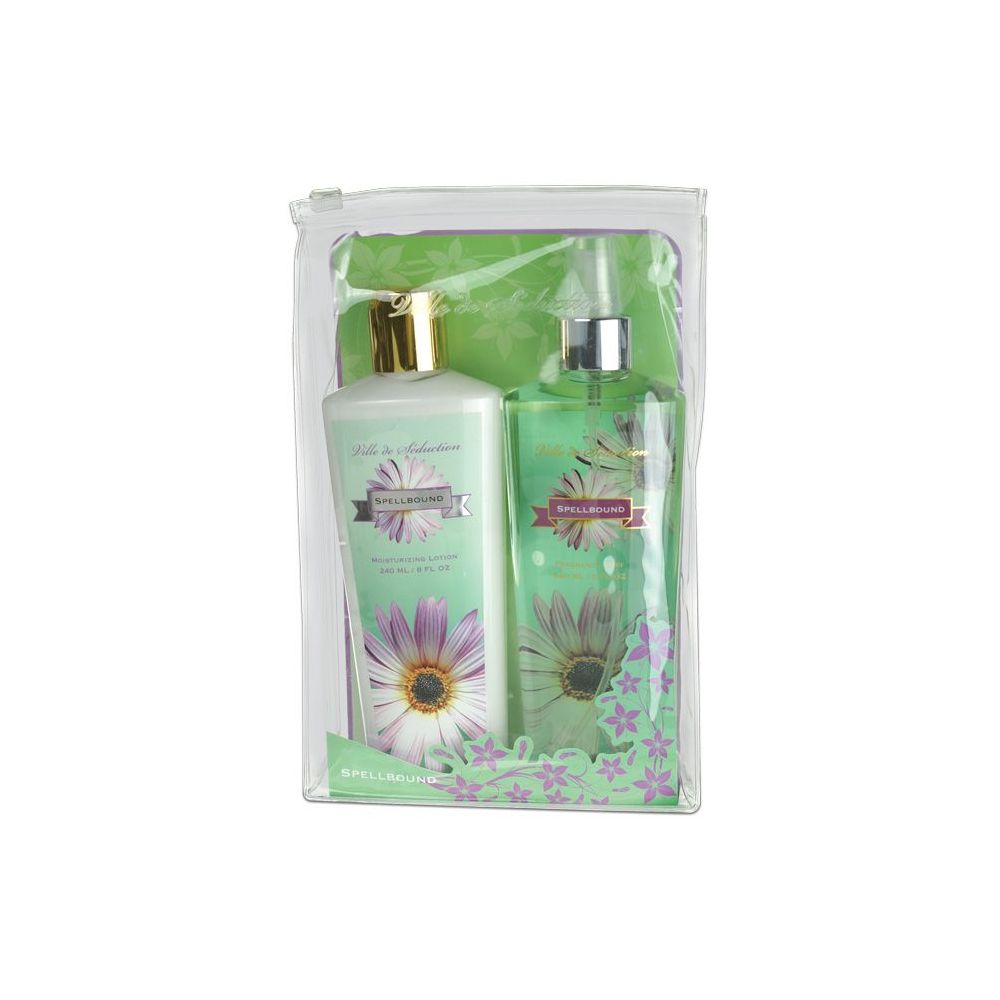 12 Units Of 2 Piece Gift Set Spellbound Fragrance Mist Lotion Perfumes And Cologne At Alltimetrading Com