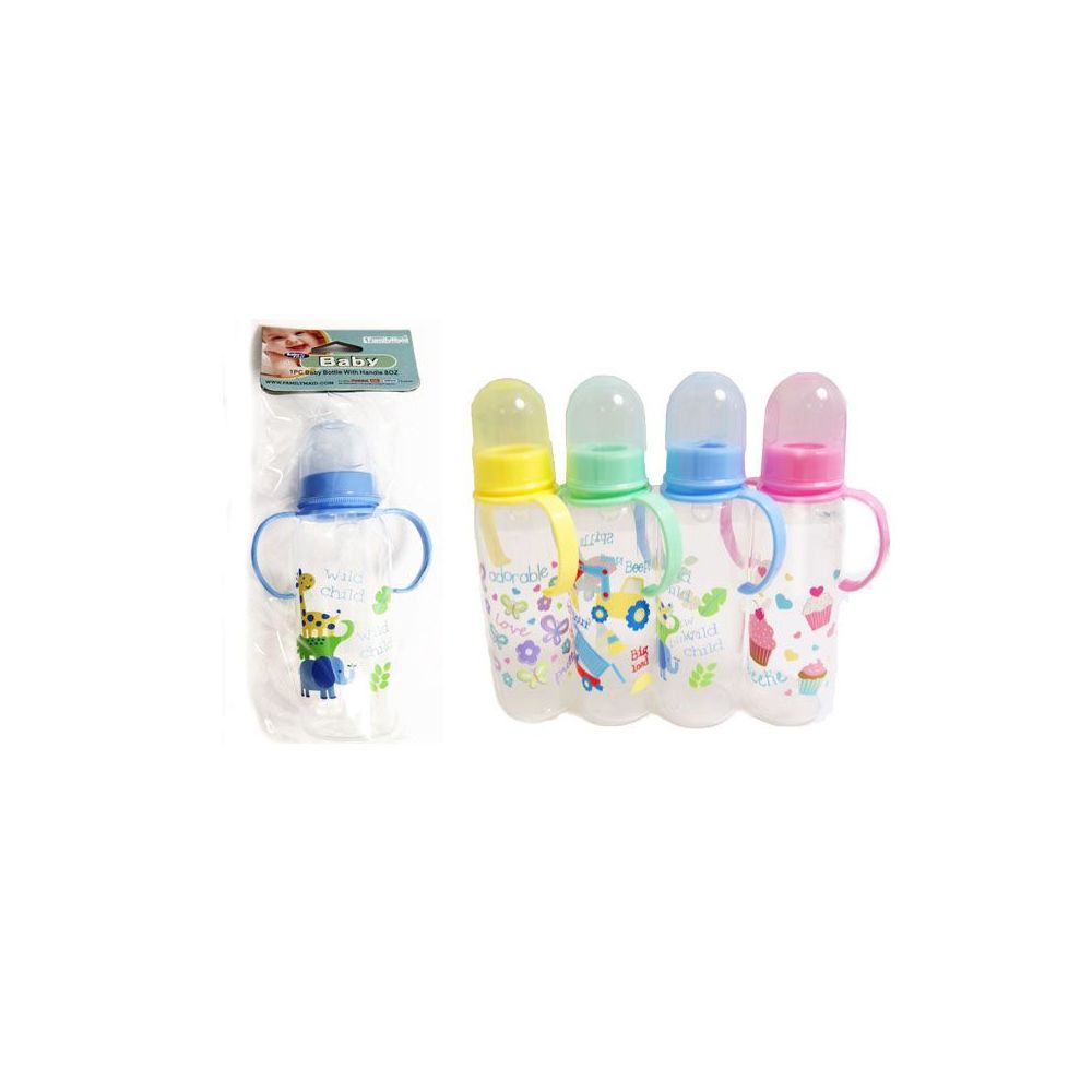 96 Units of Baby Bottle With Handle 8oz Baby Bottles at