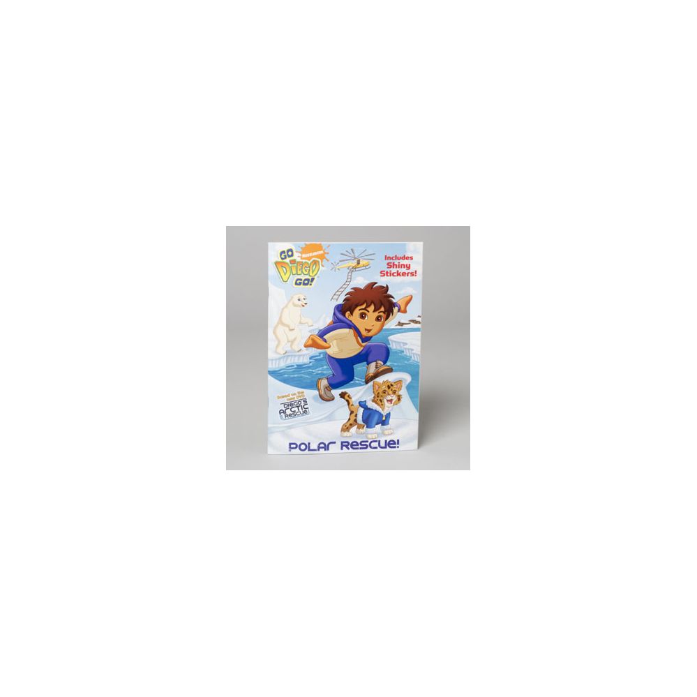 144 Units of Sticker Book Go Diego Go Polar Resuce Hologramatic - Activity Books - at ...