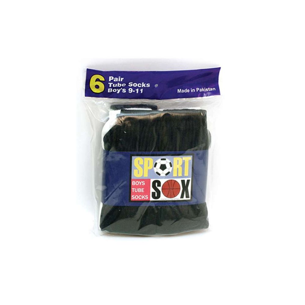 180 Units of Boy's Tube Socks Size 46 Boys Ankle Sock at