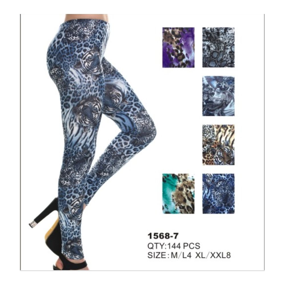 36 Units of Womens Fashion Leggings Assorted Colors Sizes Small, Medium