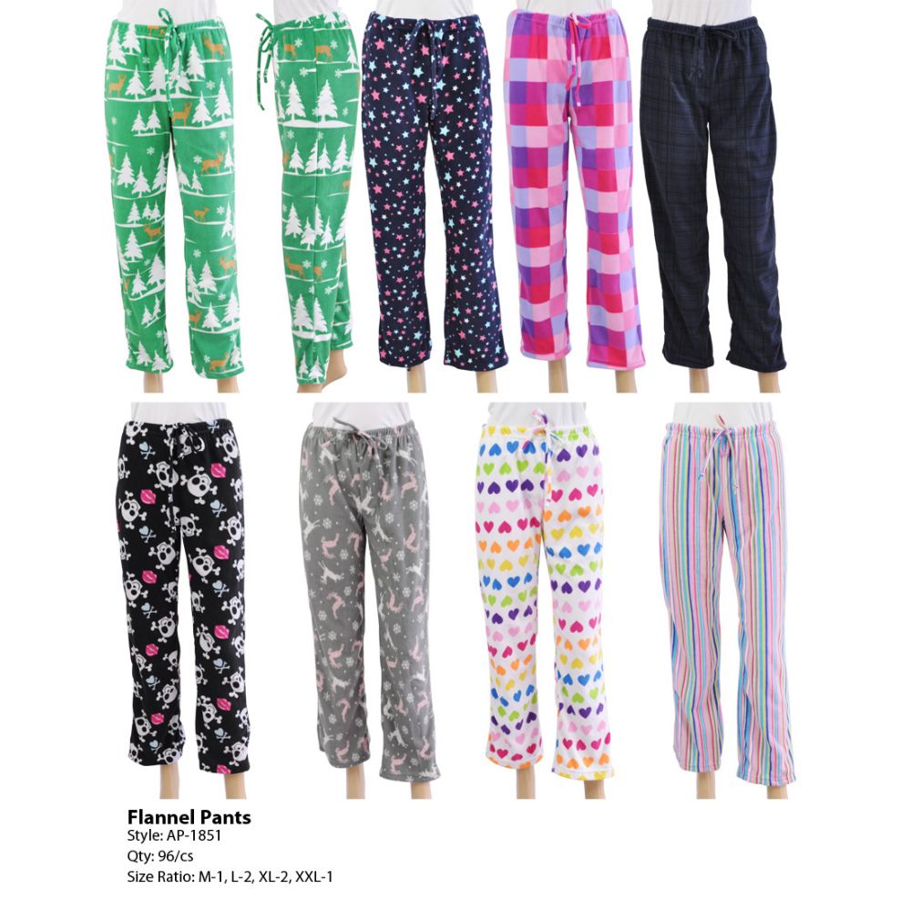women's cat print pajama pants