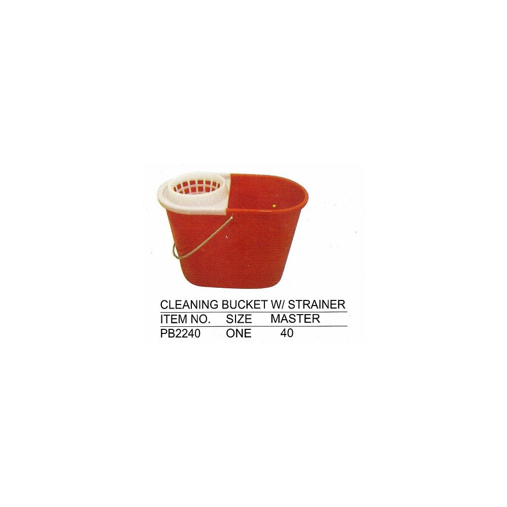 40 Units of Bucket With Strainer Buckets & Basins at