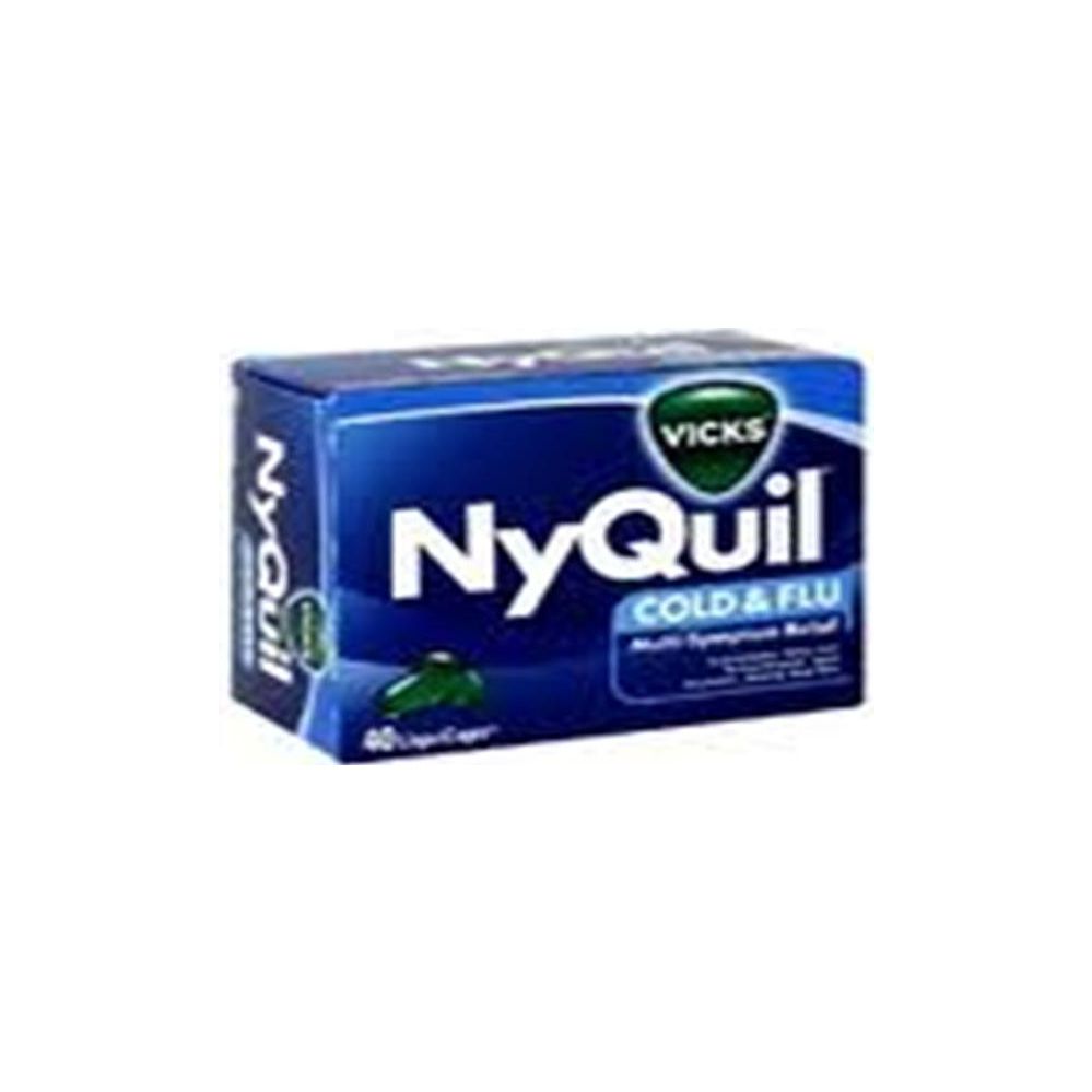 3 Units of Nyquil Cold & Flu Pain and Allergy Relief at