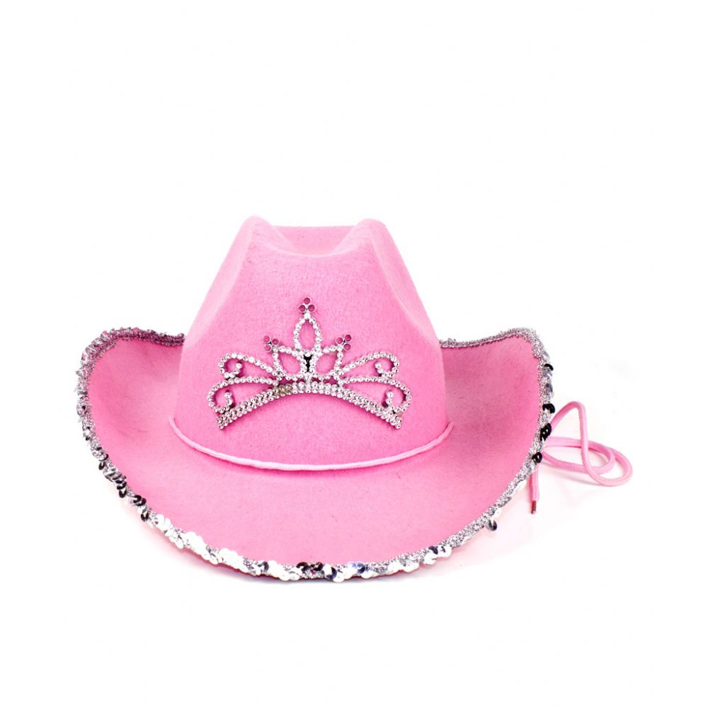 48 Units of Rhinestone Cowgirl Hat Costumes & Accessories at