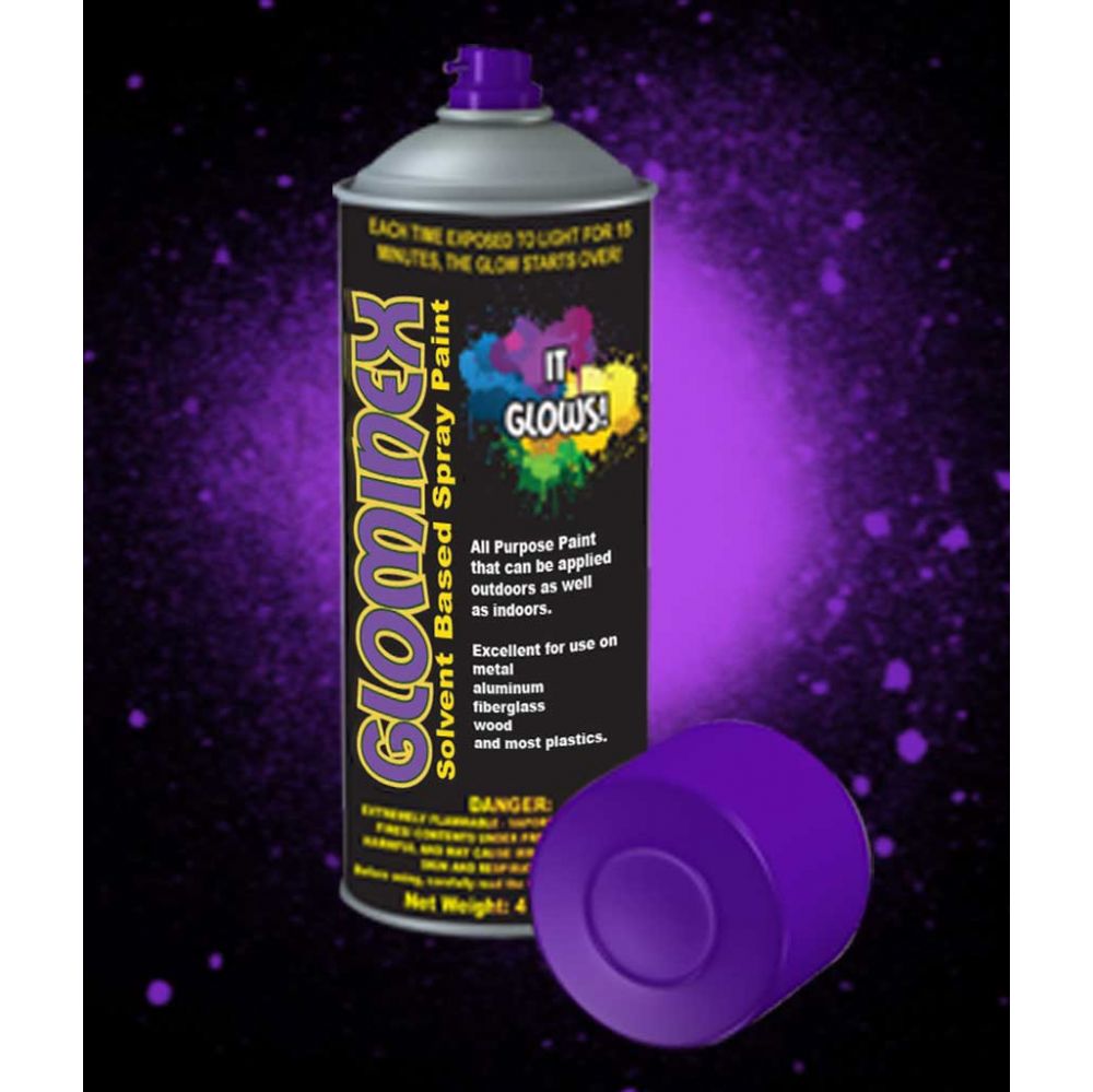 purple spray paint for plastic