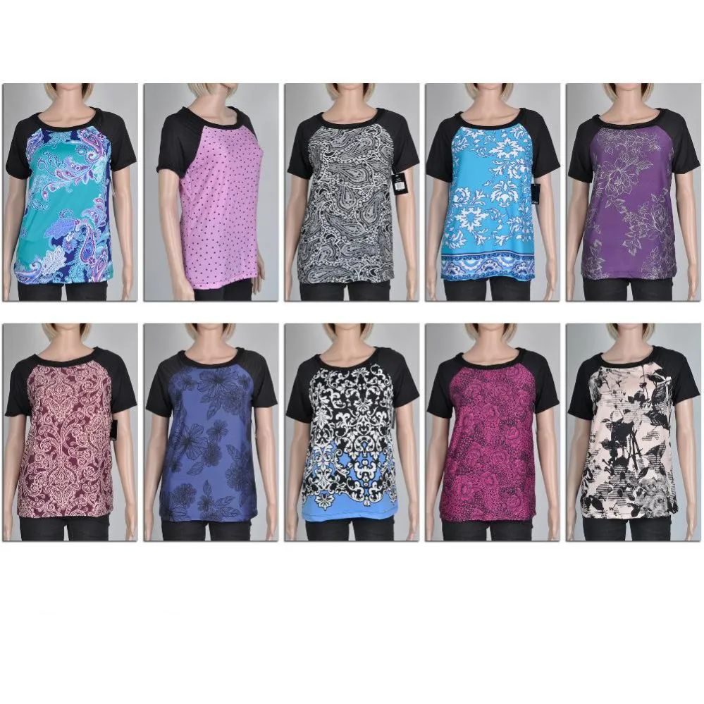 patterned tops womens