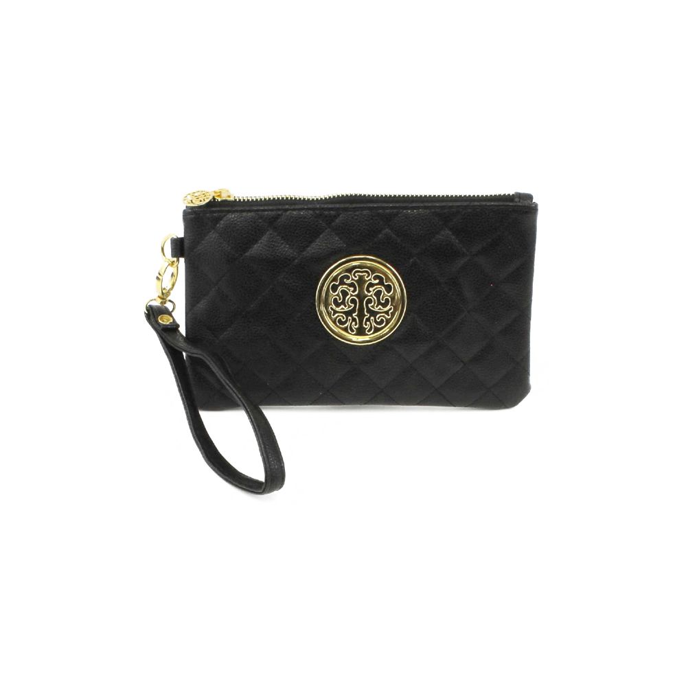 120 Units Of Delightful Quilted Wrisltlet Featuring A Tree Logo In 120 Units Of Delightful Quilted Wrisltlet Featuring A Tree Logo In Asst Color Packs Handbags At Alltimetrading