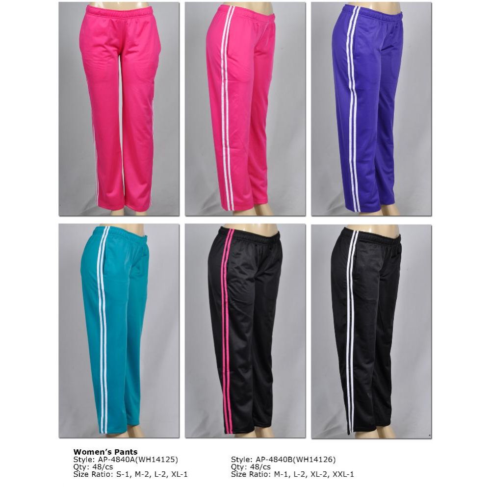 48 Units of Lady's Track Pant Womens Active Wear at
