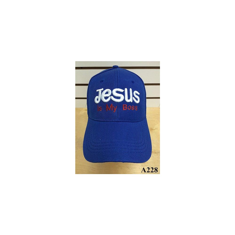 144 Units of JESUS IS MY BOSS Baseball cap - at - alltimetrading.com