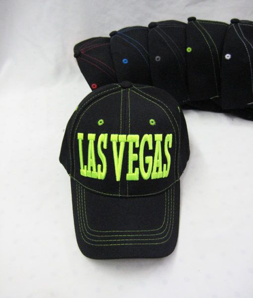 36 Units of "las Vegas" Base Ball Cap Hats With Sayings at