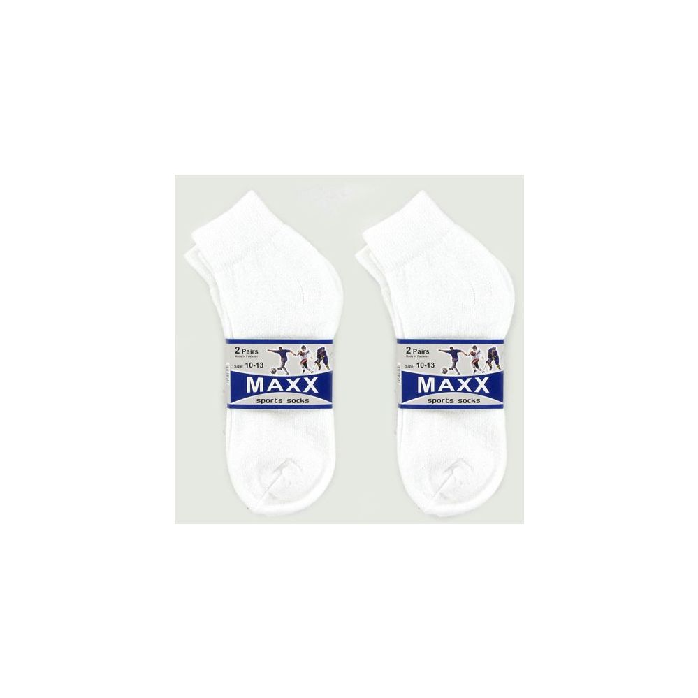 120 Units of 2 Pair White Socks Size 1113 Ankle Socks Mens Ankle