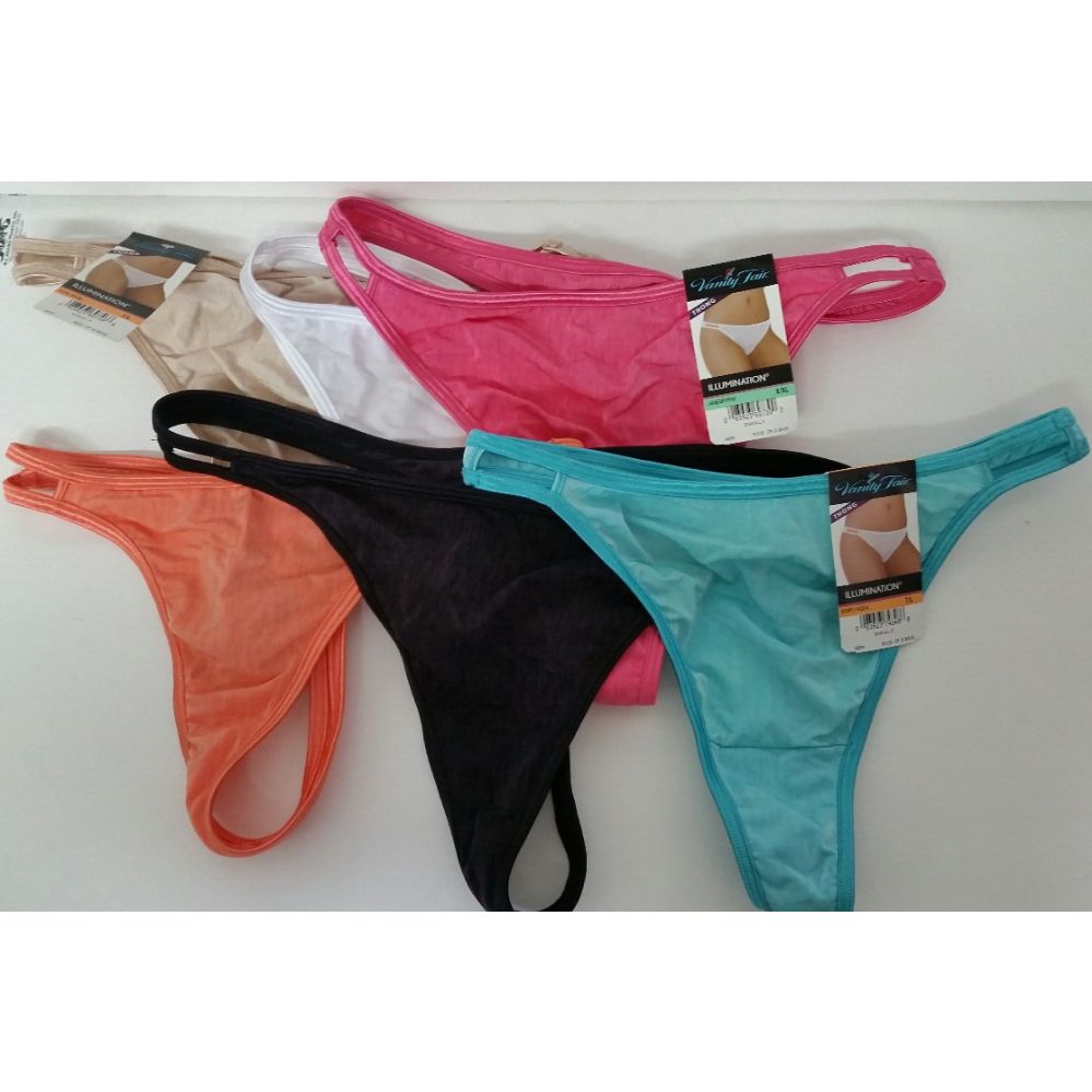 72 Units of Women's Famous Brand Thong Panties at