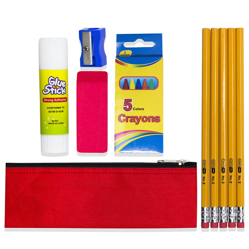 48 Units of BASIC SCHOOL SUPPLY KIT School Supply Kits at