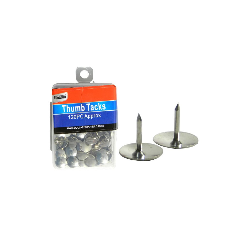 288 Units of Thumb Tacks Push Pins and Tacks at