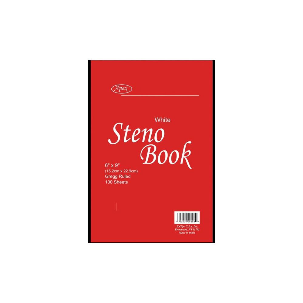 48 Units of Steno Book, 6x9, 100 sheets, Gregg Ruled at