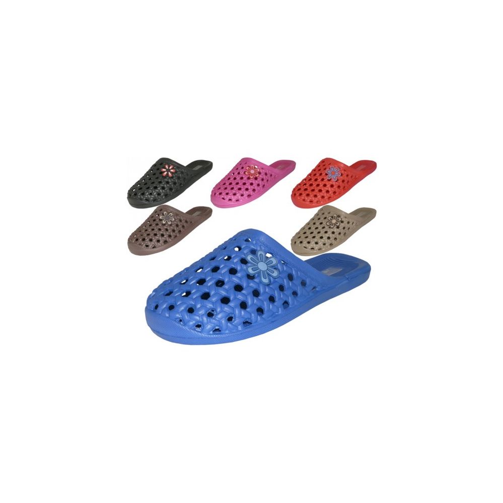 48 Units of Women's Eva Shower Slide Sandals - Women's Flip Flops - at - alltimetrading.com