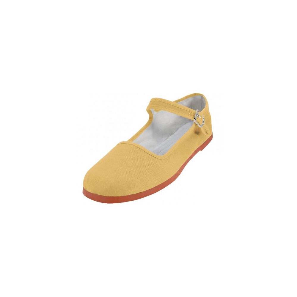 yellow mary janes women