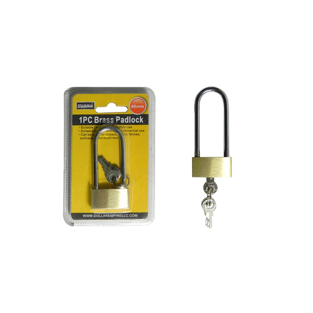 144 Units of 1 Piece Brass Lock ( 40mm) Padlocks and Combination