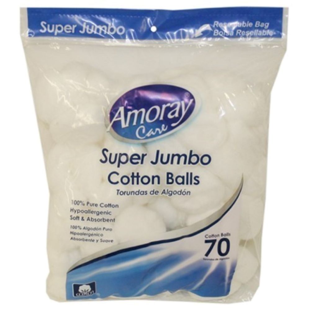 96 Units of 70PC COTTON BALL SUPER JUMBO at